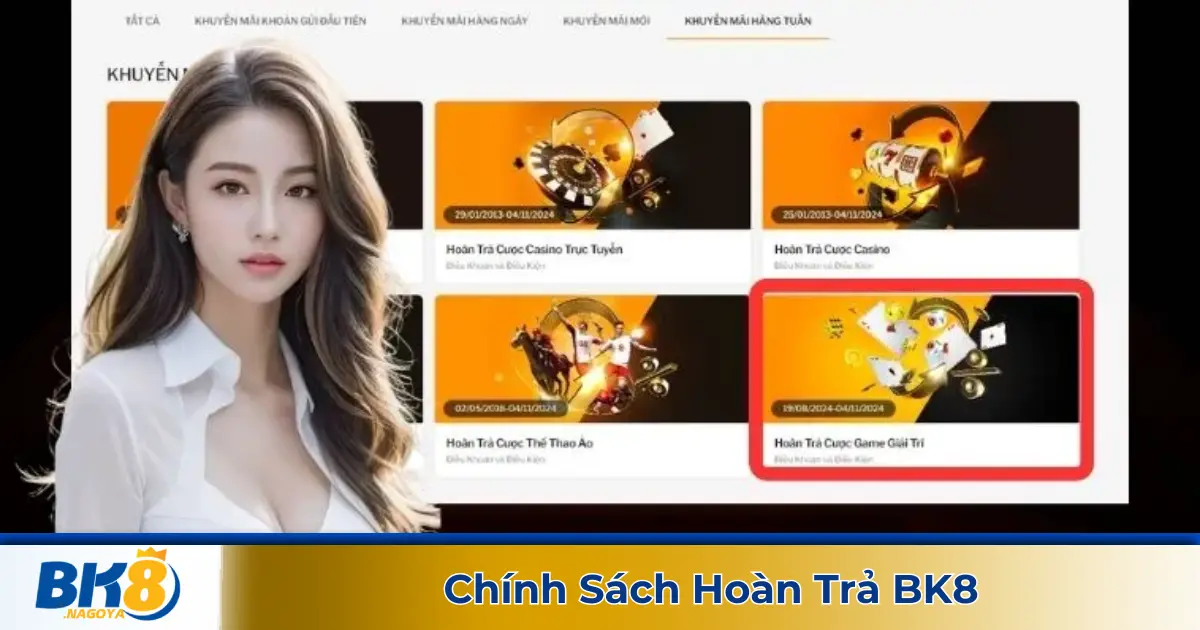 Điều Kiện Hoàn Trả Tiền Cá Cược Tại BK8